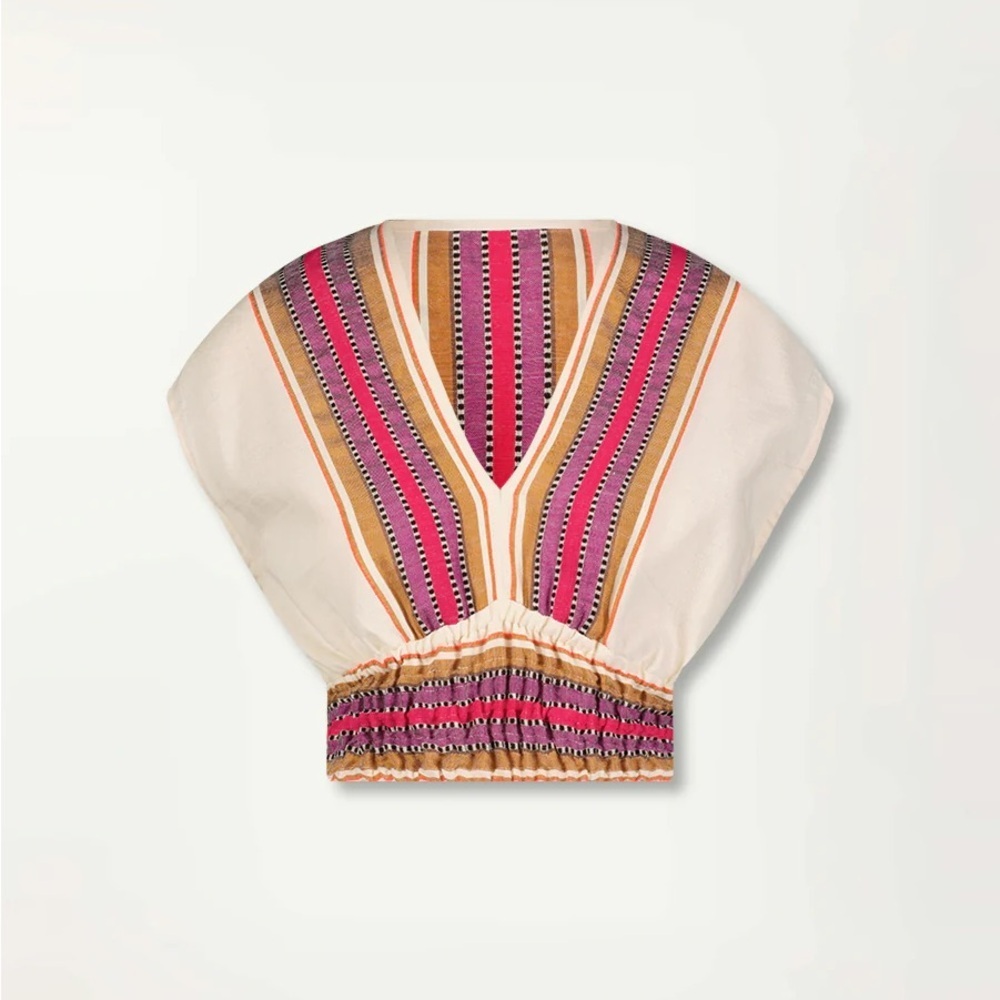 LemLem Alia Plunge Top